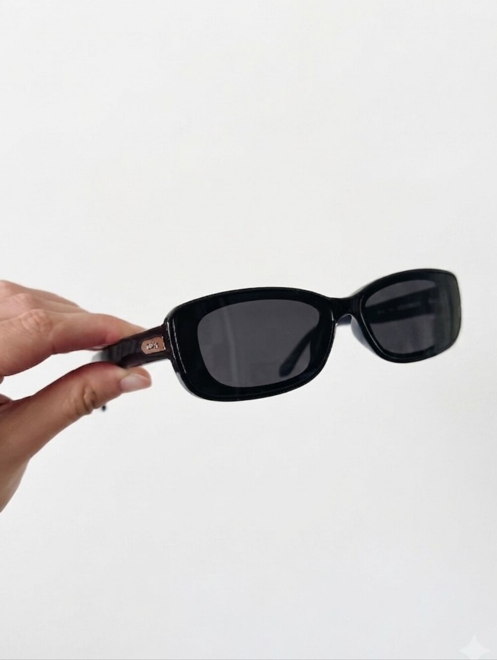 Quay Australia Vibe Check Polarized Black Sunglasses